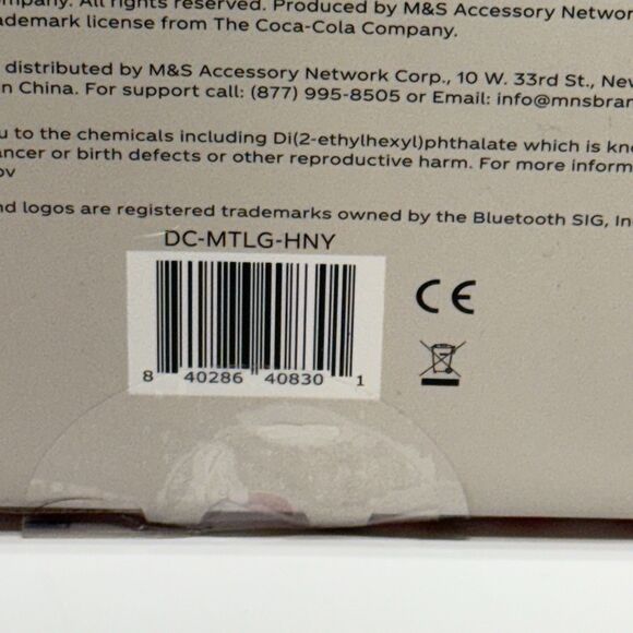 Bluetooth Speaker - Diet Coke Coca Cola Mini Party Speaker - Wireless New - Picture 10 of 10